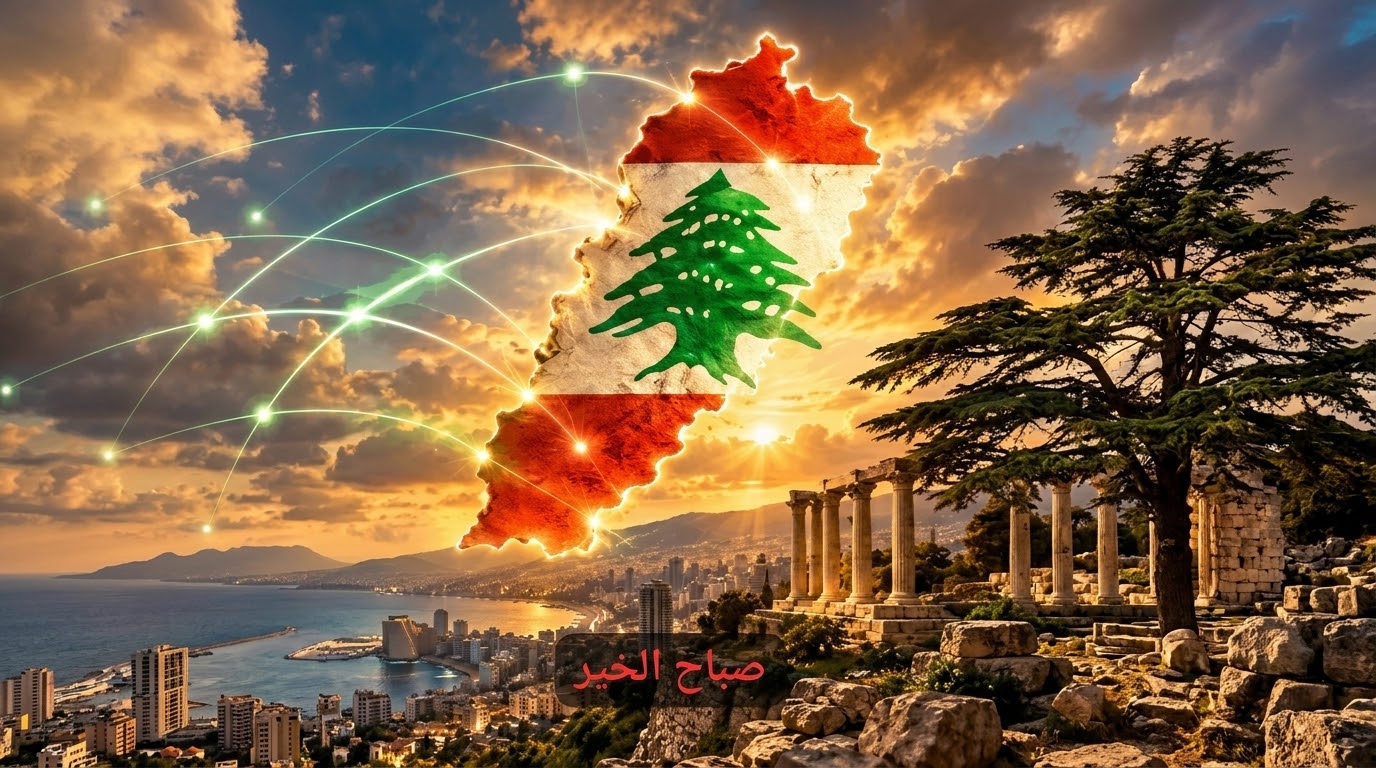 إشراقة صباح مميزة . يرسلها لنا معالي السفير الدكتور إبراهيم المجذوب . من دولة لبنان الشقيقة لمصر وللوطن العربي