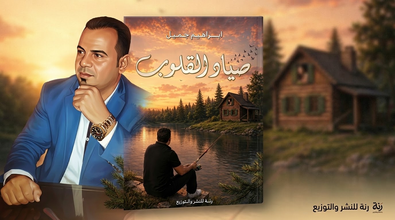 صيّاد القلوب . حكايات من الوجدان تنبض بالحب والإنسانية في كتاب للشاعر والكاتب إبراهيم جميل
